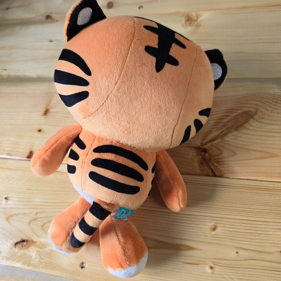 Bellzi Tiger Plush Orange Stuffed Animal Kawaii Discontinued Soft Toy Gift‎ Kids - Picture 5 of 10